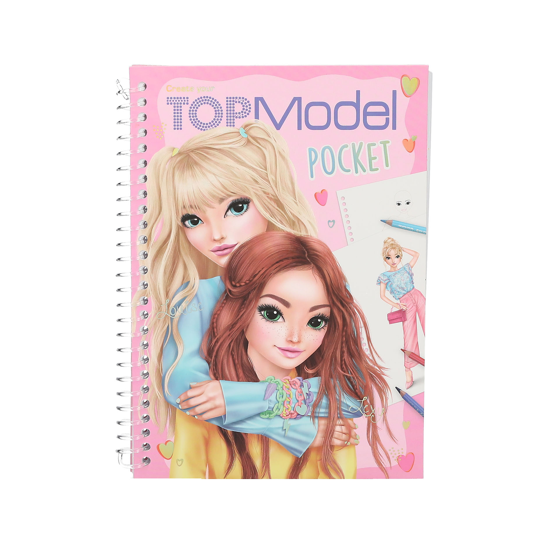 TopModel Pocket libro para colorear