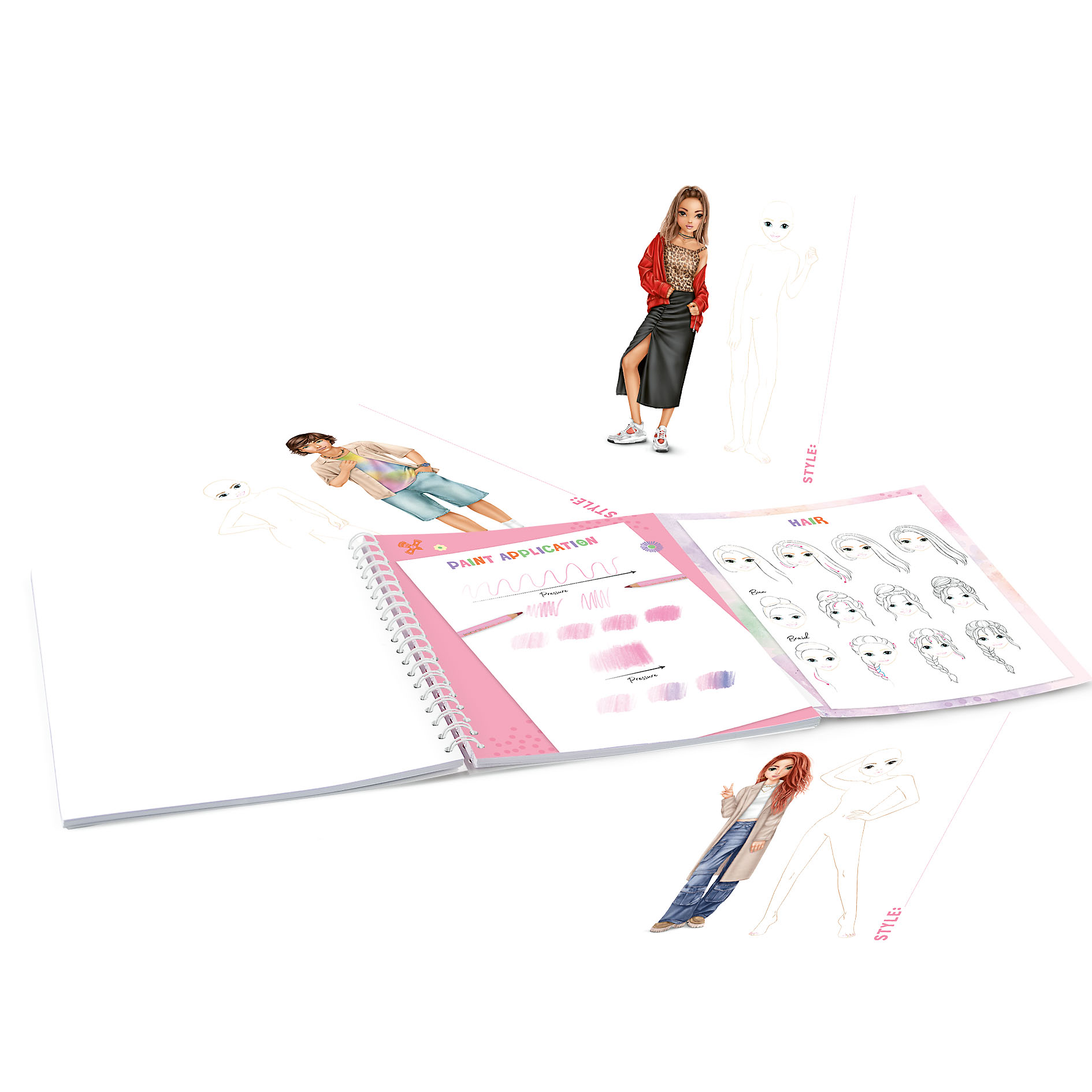 TOPModel Libro para colorear lll - Imagen 3