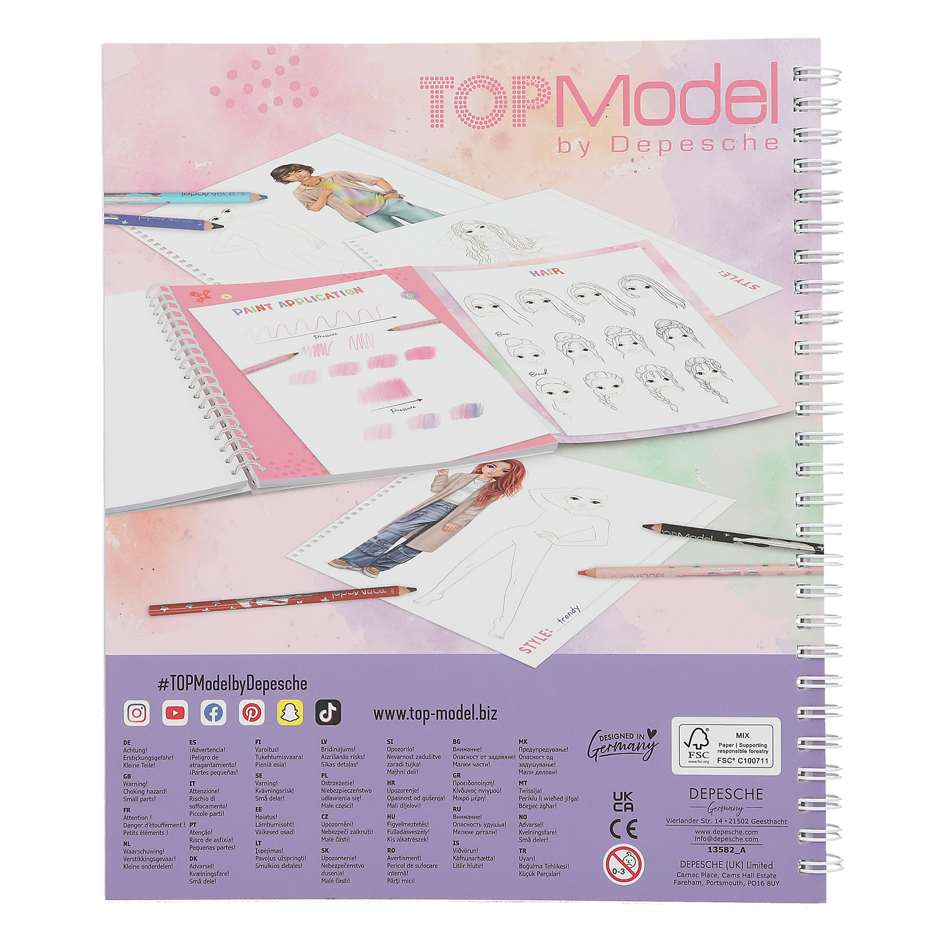 TOPModel Libro para colorear lll - Imagen 4